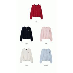[후아유] 여성용 스티브  케이블 가디건 / Steve Cable Cardigan WHCKF2101F