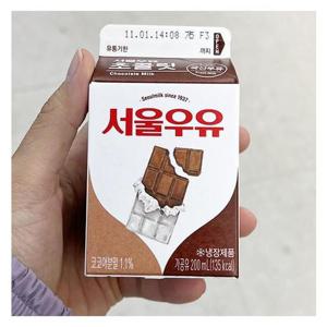 [에이알비티] 서울우유 초콜릿 200ml x 5개 31539