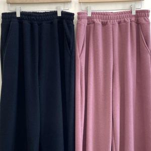 [시드마켓]수수데일리밴딩기모팬츠 412T355S 빅사이즈 여성 501