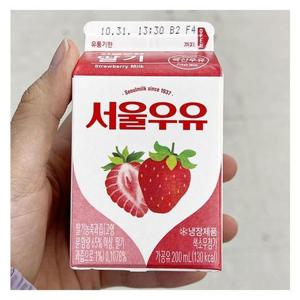 서울우유 딸기 200ml x 5개 c31504