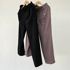 [아이우먼]빅사이즈정장바지 T262L501 큘러스무비기모슬랙스 SN