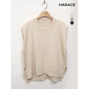 [헤레이스]시퀸 라운드 조끼_YMSH25SS070