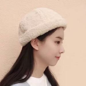 남녀공용 부드러운 뽀글이 소재 데일리 와치캡