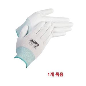 8550680 스마토 PU-PALM장갑 흰색 스몰 PU-6711(1조)