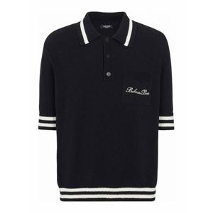 [BALMAIN] 라프리마 남성 폴로 DH1GB045KF96EER 블랙 /8