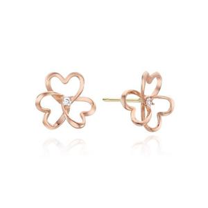 [GB] 하트 세잎클로버 10K GOLD 귀걸이 LPTK1001T