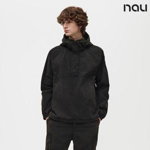 나우  (1NUJKF4907_BK) U스노우워싱후드아노락 BLACK