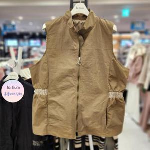 라티움 HC03 여성 진동자크고 허리밴딩 지퍼형 조끼 L45 P9VT03 99