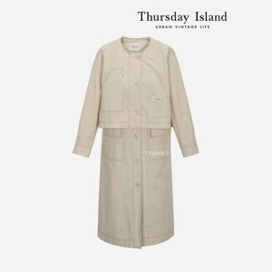 [써스데이아일랜드]레이어드 코트(T232MCT531W)