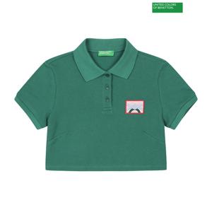 [베네통]베네통 Corp collar t- shirt 3S_3EBMD300B