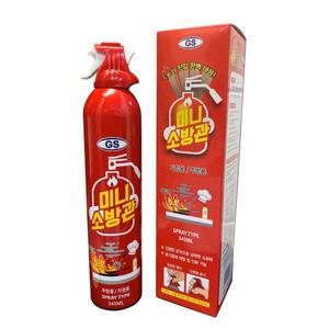 소화기 미니소방관 390g 강화액 휴대용 차량용 가정용
