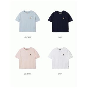 [후아유] 여성용 스티브 헤드패치 크롭 반팔티 / Steve Head Patch Crop T-shirt(F) WHRAF2421F
