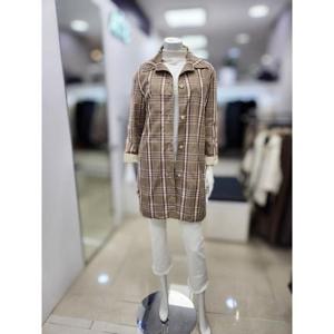 아르테 세이브존06 체크 칼라넥 캐주얼재킷 DMAPWU360