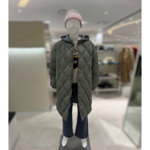 [AB.F.Z] 퀼팅 후드 롱 패딩 (KSZ1HU04A)
