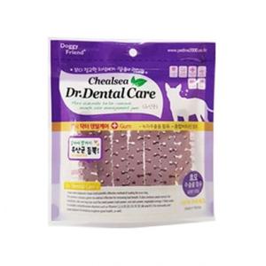 강아지 간식 개껌 첼시 닥터 덴탈케어 유산균 100g