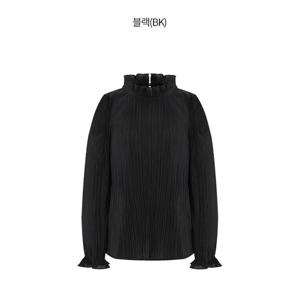 [올리비아하슬러(여성)]하이넥주름블라우스 DFBL209