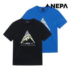 네파 공용 로고 그래픽 반팔 티셔츠 (레귤러핏) 7KD5374