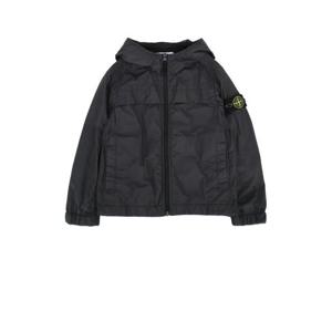 스톤아일랜드 키즈 키즈 블랙 Kway 자켓 410000133 V0065