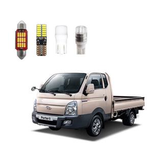 포터2 LED 차량 실내 무드등 4종 풀세트 자동차 용