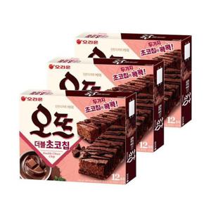 오리온 오뜨 더블초코칩 12P 324g x3개