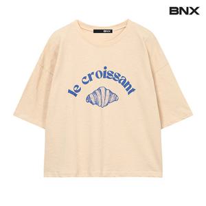 [BNX]라운드넥 반팔 티셔츠 (BX2TS002L0)