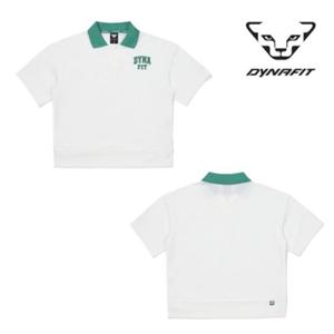 (택가 89,000원) 다이나핏 여성 비레디 오버핏 기능성 카라 기능성 반팔 티셔츠 YWM23214