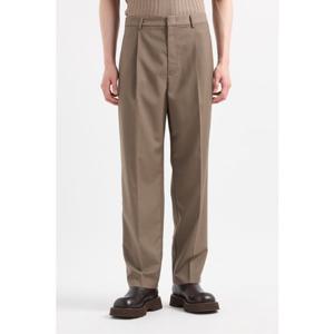 [엠포리오 아르마니][공식] EMPORIO ARMANI 남성 원 턱 플리티드 울 팬츠A515105028-I