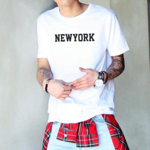 [모로엠] 남성 반팔티 뉴욕 반바지 빅사이즈 DMS-SET-Q4285035