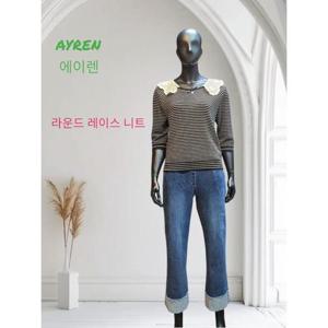 [앤디앤카렌][에이렌] 라운드 니트,레이스 니트,RN2KN232 (32285
