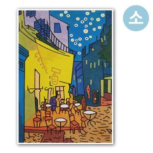 데코샌드아트 색모래 명화시리즈 (소) (밤의 카페테라스)