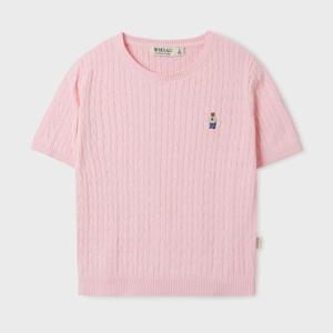 [후아유]여성 Steve Summer Short Sleeve Sweater WHKAF2741F