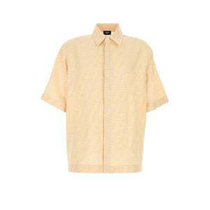 펜디 폴로 티셔츠 FS1317AU6YF0PKL YELLOW DOM