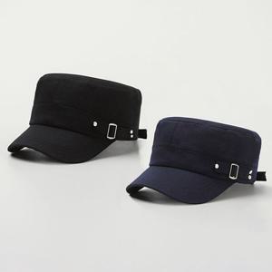 남녀 군모 패션모자 버클포인트 사각 볼캡 2컬러