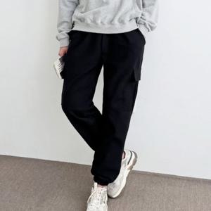 [모로엠] 겨울철 데일리 스웨이드 밴딩바지 편안한팬츠 DMS-PTA-Q4152055