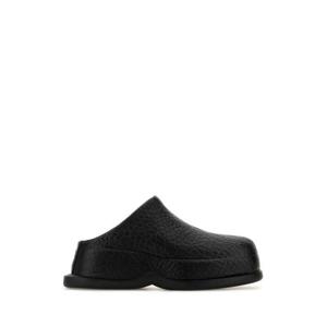 알렉산더 맥퀸 뮬 슬리퍼 808137WIACE 1000 BLACK