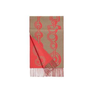 에르메스 카사크 도 레 부클레 머플러 크라프트 제라늄 H259092S05