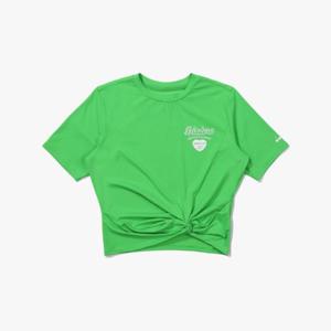 디아도라반팔티 KQJ D4222TRS45GNL 레지나 크롭 반팔 티셔츠 우먼 GREEN