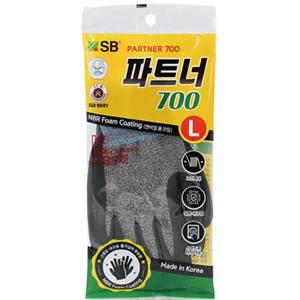 에스비 SB 코팅장갑 PARTNER-700 장갑 파트너700 1개