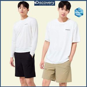 디스커버리 25S/S 여름 신상 할인 레귤러핏 프레시벤트 남성 히든포켓 쇼츠/반바지 DMSP77053