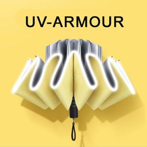 [에이치플러스몰]MYBRELLA UV ARMOUR 3단 10K 거꾸로 자동 양우산