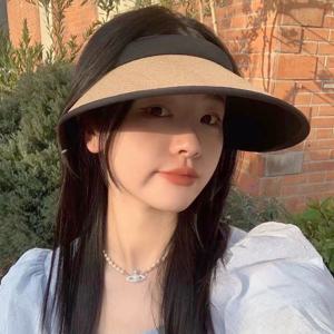 다링 자외선 방지 라탄 모자_RE2AC001