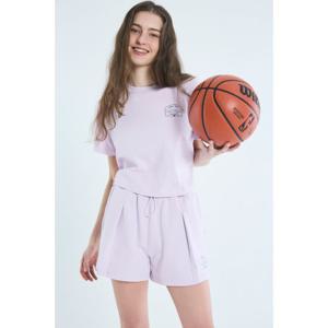 [NBA] PLAY GAME 여성 크롭 반팔 티셔츠(N242TS712P)