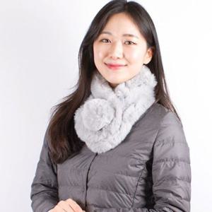 [에이치플러스몰]폼폼 쁘띠 머플러 여성 남성 커플 겨울 털 목도리 퍼