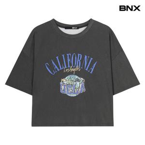 [BNX]피그먼트 그래픽 티셔츠 (BX2TS022L0)