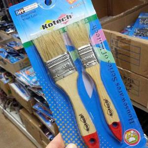 코텍 페인트붓세트 2개입 K-357 DIY 도색 붓 칠 리폼