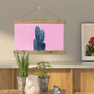 아트박스/꾸밈 ii100-우드스크롤_60CmX40Cm-유니크선인장