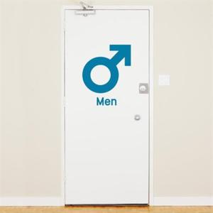 아트박스/낭만창고 idk635-남자 화장실표시-기호