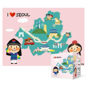 아트박스/퍼즐사랑 108피스 직소퍼즐 / 사랑의 도시 서울 (미니)
