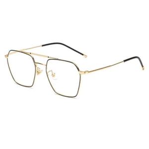 아트박스/루킹포유 LK6628 블루라이트 차단 안경테_C5 GOLD BLAC
