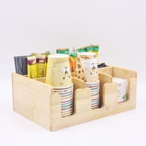 아트박스/디자인엔씨 원목 커피믹스종이컵트레이9구